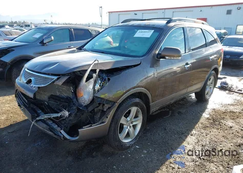 2011 Hyundai Veracruz Limited z USA, uszkodzony, nr VIN KM8NUDCC2BU149573